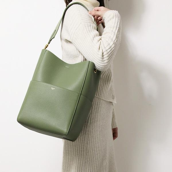 Celine セリーヌ Sangle Bucket Bag AH4 LK EC サングル