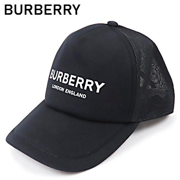 BURBERRY キャップ メッシュ ブラック ロゴ入り バーバリー 帽子 BURBERRY（バーバリー） Baseball Cap 8019216 ベースボールキャップ