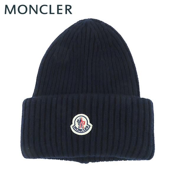 MONCLER（モンクレール） BEANIE ニット帽ニットキャップロゴワッペン