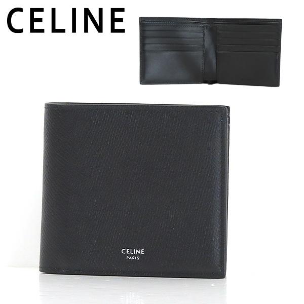 CELINE（セリーヌ） BI-FOLD WALLET 10B653BEN.38SI 二つ折り財布 ロゴ