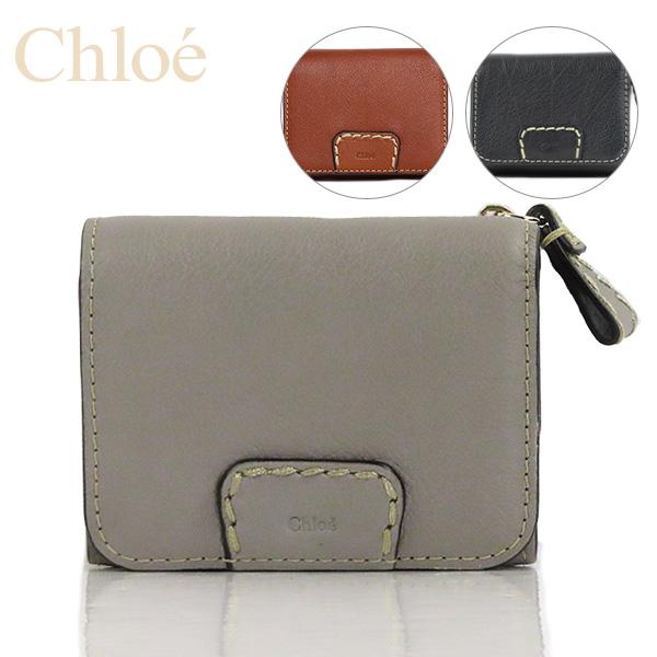 Chloe クロエ EDITH Tri-Fold Wallet CHC21WP161F43 001053 三つ折り