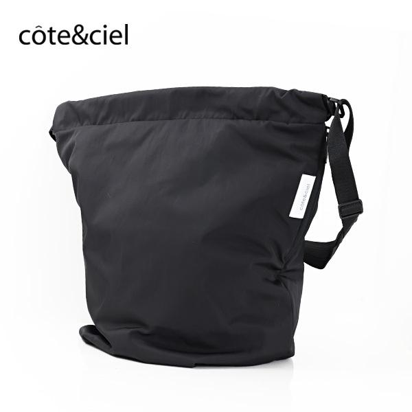 cote&ciel コートエシエル Tycho Smooth Black 28904 ショルダーバッグ