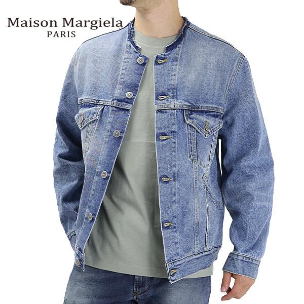 Maison Margiela メゾンマルジェラ デニムジャケット ノーカラー Maison Margiela メゾンマルジェラ デニムジャケット ノーカラー