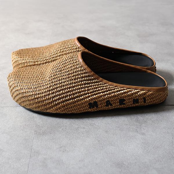 MARNI（マルニ） SABOT RAFFIA SLIPPERS SBMR001901 P3860 ZN001