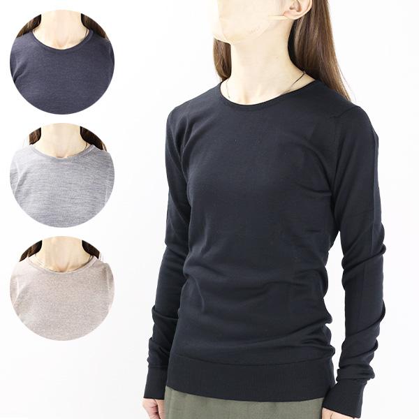 JOHN SMEDLEY（ジョンスメドレー） GERANIUM Crew Neck Sweater Slim