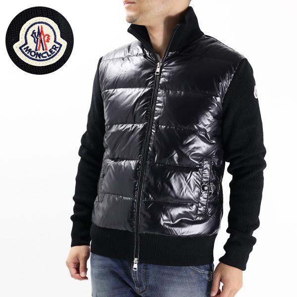 モンクレール　ダウンカーディガン　メンズ　S モンクレール メンズ ダウン MONCLER ブランド カーディガン