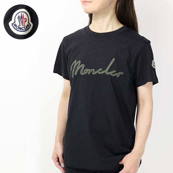 MONCLER モンクレール Tシャツ 半袖 クルーネック コットン フェルト