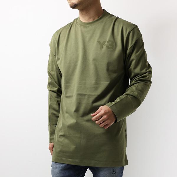 Y-3 ワイスリー M CLASSIC CHEST LOGO LS TEE カットソー クルーネック 