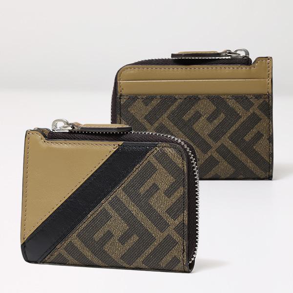FENDI フェンディ FF Logo Coin Card Case カードケース コイン