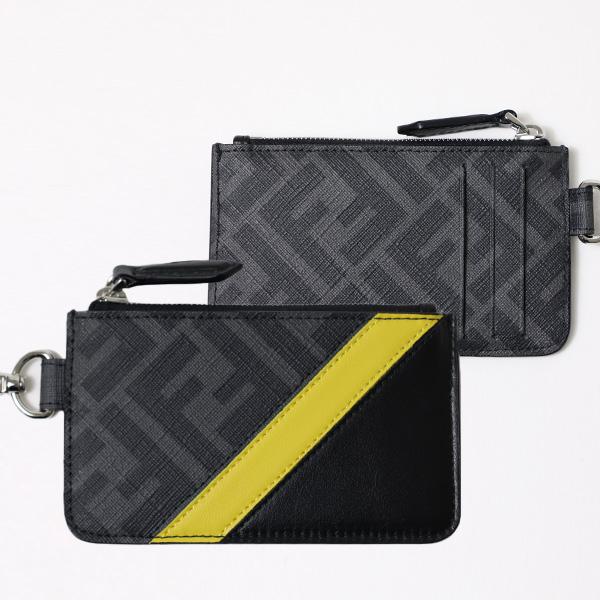 FENDI フェンディ FF Logo Coin Card Case カードケース コインケース