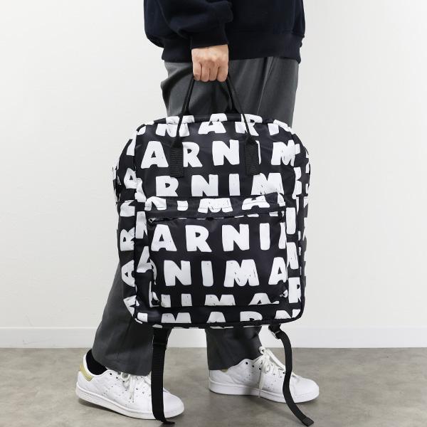 MARNI マルニ Logo Backpack リュックサック バックパック ロゴ MARNI マルニ Logo Backpack リュックサック バックパック ロゴ