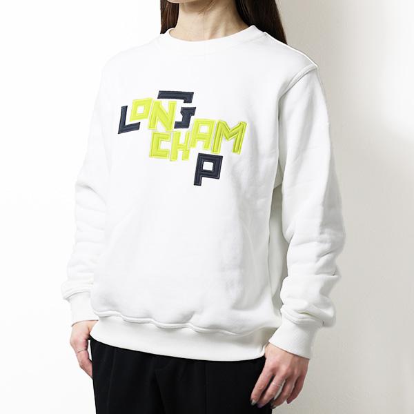 LONGCHAMP（ロンシャン） ロゴ スウェットシャツ トレーナー プル