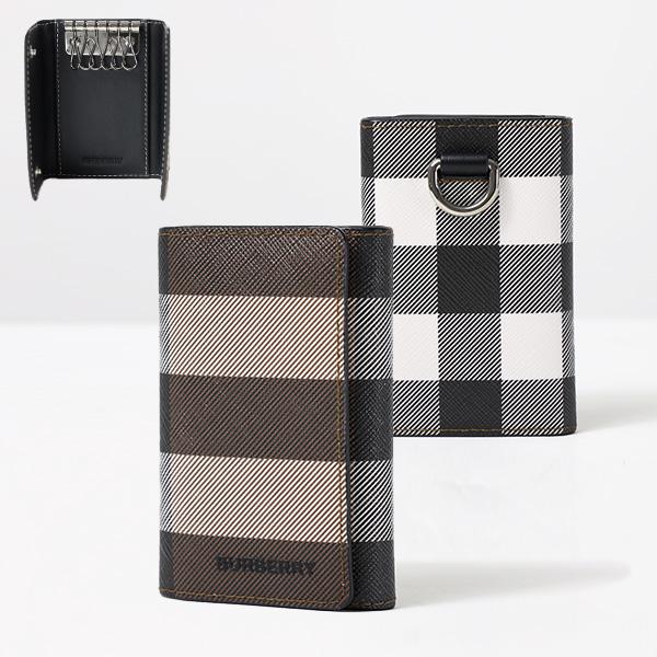 Burberry バーバリー キーケース 黒 チェック柄 Amazon | [BURBERRY] [バーバリー] キーケース 6連 メンズ EVAN