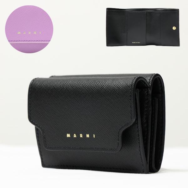 MARNI（マルニ） 三つ折り財布 折りたたみ財布 ミニ財布 小銭入れあり