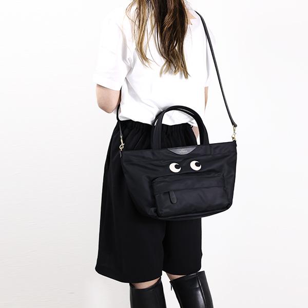 ANYA HINDMARCH アニヤハインドマーチ Mini Eyes Nylon Tote Bag ANYA HINDMARCH アニヤハインドマーチ Mini Eyes Nylon Tote Bag