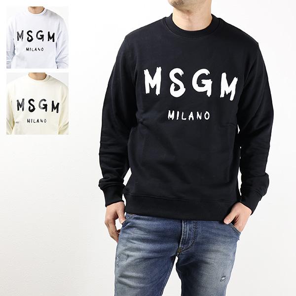 MSGM（エムエスジーエム） スウェットシャツ トレーナー 長袖 コットン