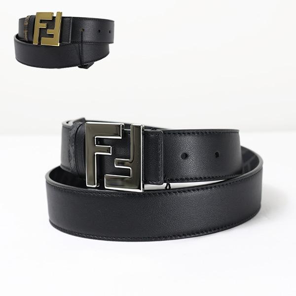 FENDI ベルト 黒 ゴールド金具 (細い方向け) FENDI ベルト 黒 ゴールド金具（細い方向け）