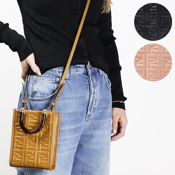 FENDI fendi フェンディ ミニメッセンジャーバッグ ハンドバッグ FENDI（フェンディ） SUNSHINE SMALL SHOPPER ショルダーバッグ
