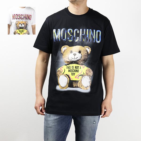 MOSCHINO モスキーノ テディベア クルーネック Tシャツ MOSCHINO Moschino モスキーノ Teddy Bear T-Shirt Tシャツ 半袖