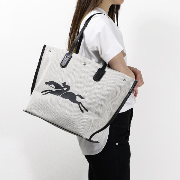 LONGCHAMP ロンシャン Roseau Essential Toile Shopping Bag