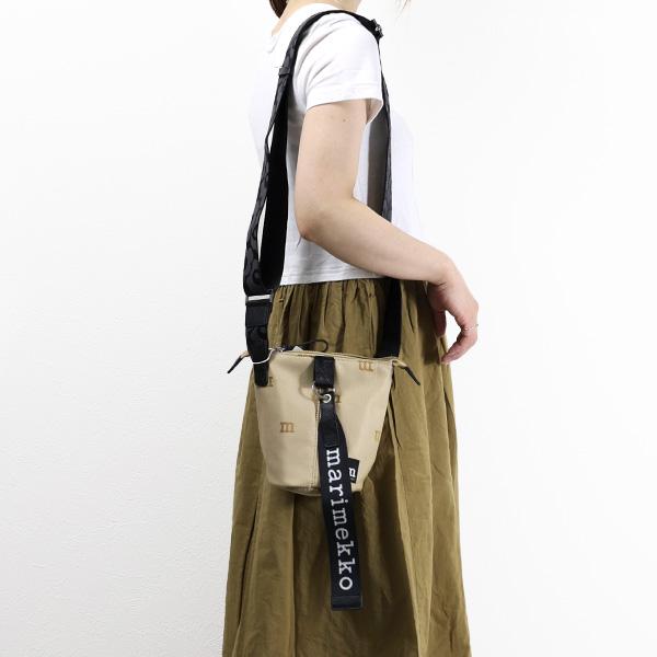 marimekko（マリメッコ） ESSENTIAL M LOGO BUCKET BAG ショルダー