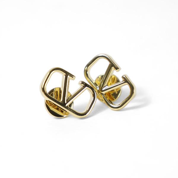 VALENTINO（ヴァレンティノ） V Logo Earrings ピアス 両耳用