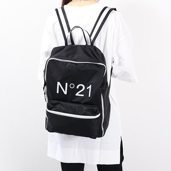 N°21 N 21 ヌメロヴェントゥーノ バックパック リュック ロゴ N°21 N 21 ヌメロヴェントゥーノ バックパック リュック ロゴ