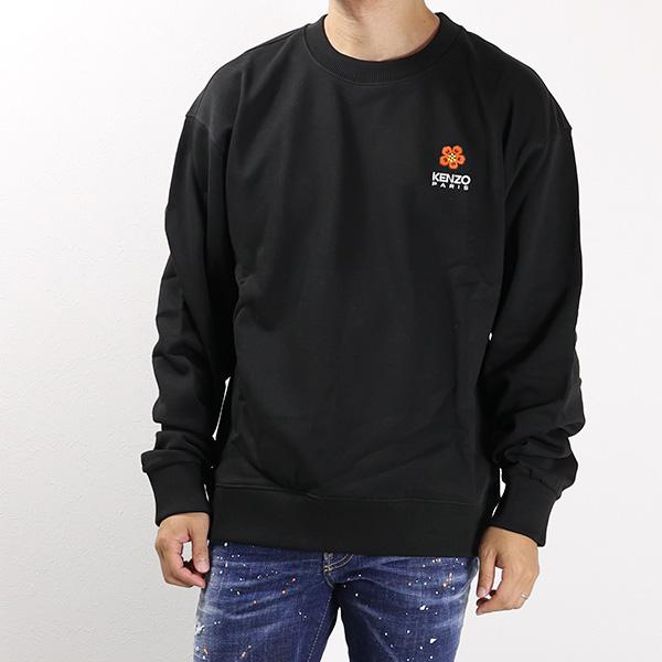 KENZOトレーナー【L】状態いいに自信あります！！ KENZO (ケンゾー) タイガー刺繍 クルーネック スウェット トレーナー