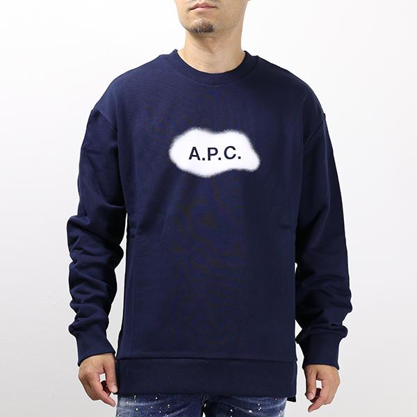A.P.C　アーペーセー　ロゴ　スウェット　トレーナー　L 楽天市場】A.P.C. アーペーセー Logo Crewneck Sweater スウェット