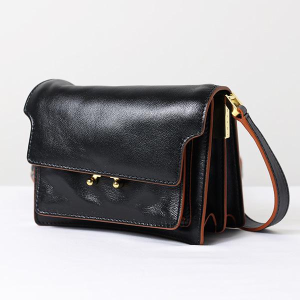 【お値下げ中】MARNI ショルダーバッグ TRUNK SAFFIANO MARNI マルニ TRUNK SOFT Shoulder Bag トランク ソフト