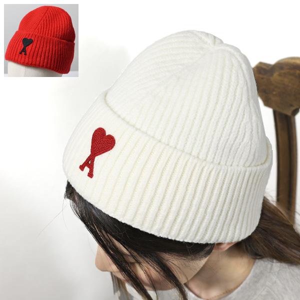 AMI PARIS アミパリス De Coeur Beanie ビーニー ニット帽 帽子 AMI PARIS アミパリス De Coeur Beanie ビーニー ニット帽 帽子