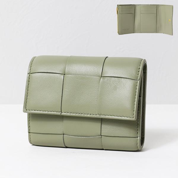 BOTTEGA VENETA（ボッテガ・ヴェネタ） CASSETTE TRI-FOLD WALLET 三