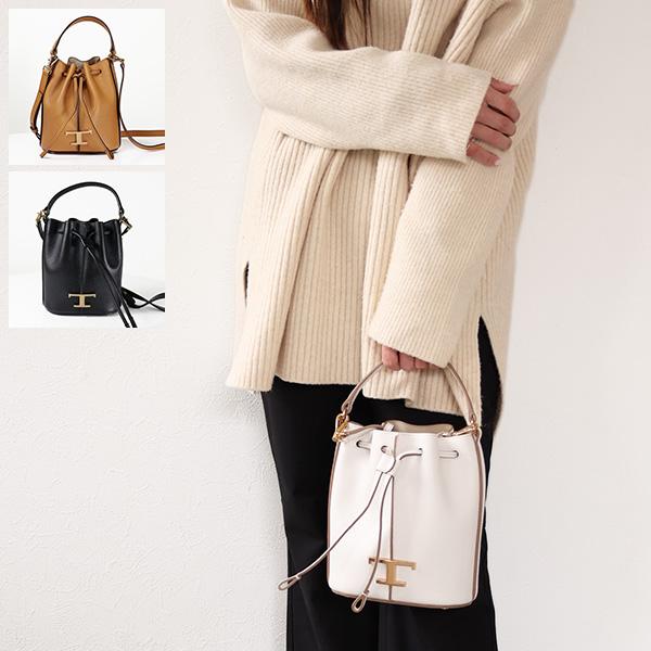 TOD'S TODS トッズ T TIMELESS Bucket Bag Tタイムレス バケット TOD'S TODS トッズ T TIMELESS Bucket Bag Tタイムレス バケット