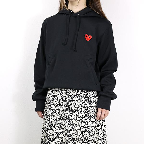 PLAY COMME des GARCONS コムデギャルソン Play Logo Hoodie プル