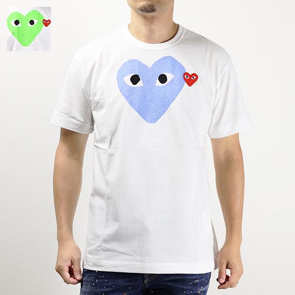 PLAY COMME des GARCONS コムデギャルソン Play Double Heart T