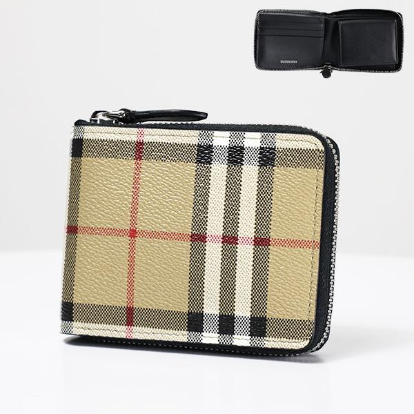 BURBERRY バーバリー DANIELS ZIPPED WALLET 二つ折り財布