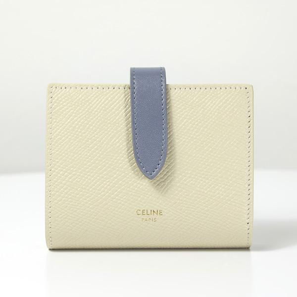 CELINE（セリーヌ） Small Strap Wallet 10H263BRU 二つ折り財布