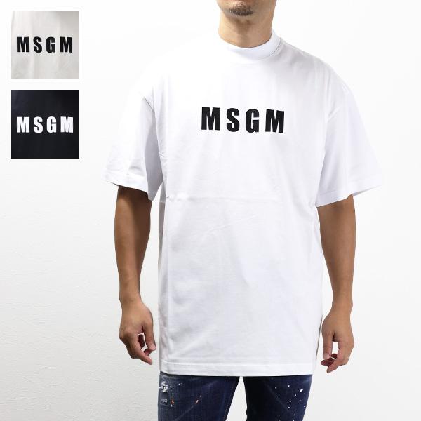 MSGM（エムエスジーエム） LOGO CREWNECK T-SHIRTS Tシャツ 半袖