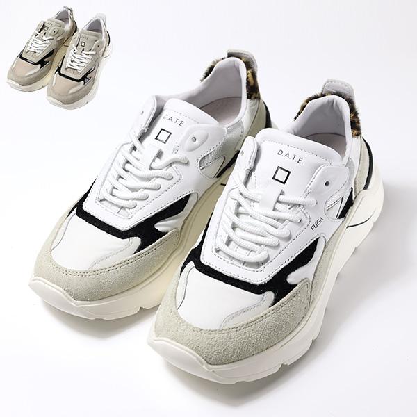 D.A.T.E. デイト FUGA Snaekers スニーカー ローカット レザー 本革 ラウンドトゥ シューズ 靴 レディース W391-FG-HA LaG Onlinestore