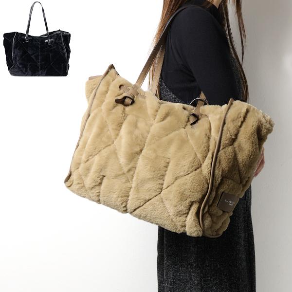 GIANNI CHIARINI ジャンニキアリーニ MARCELLA M Eco Fur Tote