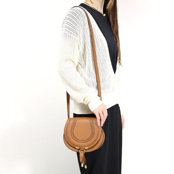 CHLOÉ マーシー・ミニ・レザー・クロスボディバッグ 送料