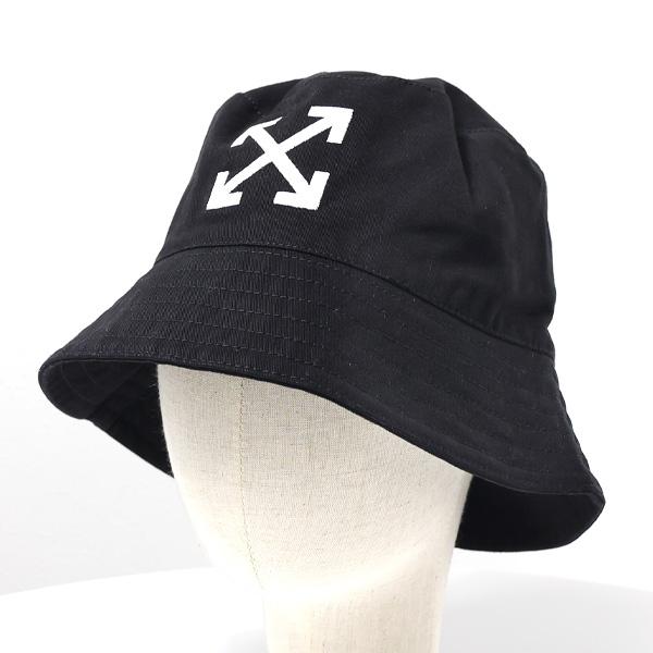 off white（オフホワイト） Off-White Logo Bucket Hat バケットハット