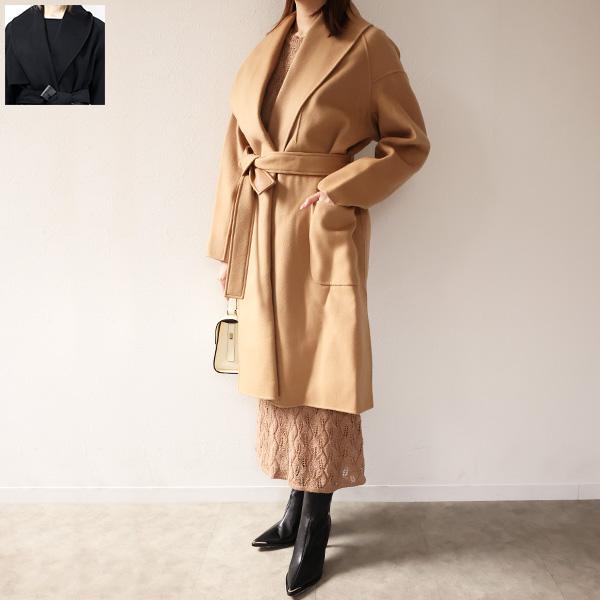 Mackage マッカージュ ダブルフェイスコート ラップコート コート