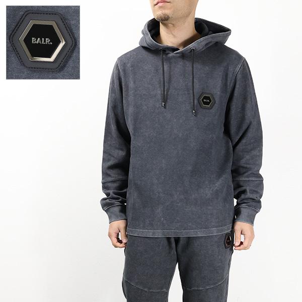 BALR.（ボーラー） BALR D13 Straight Washed Hoodie パーカー プル