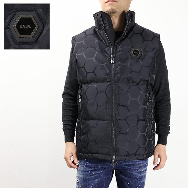 BALR. BALR ボーラー Miles Straight Jacquard Bodywarmer ダウン 