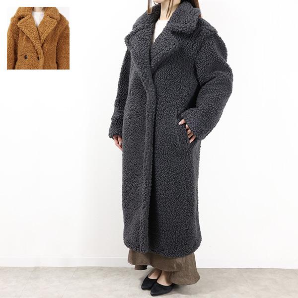 【美品】UGG　テディベアコート　インクブラック UGG（アグ） GERTRUDE LONG TEDDY COAT ガートルードロングテディ
