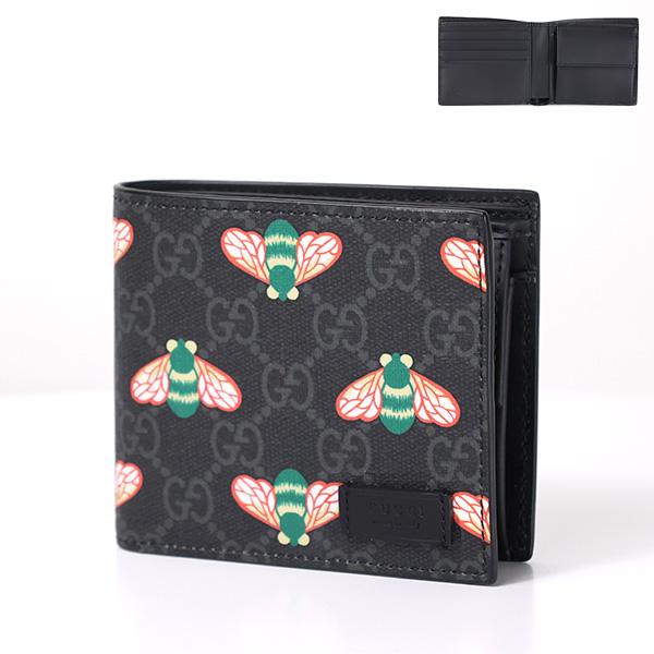 GUCCI（グッチ） Bee Print BI-Fold Wallet ベスティアリー 二つ折り