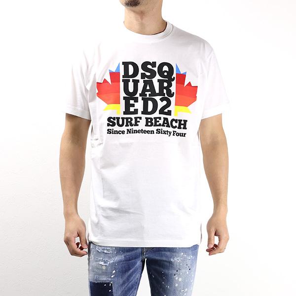 Dsquared2 ディースクエアード Surf Beach T-shirt S74GD1135S23009 
