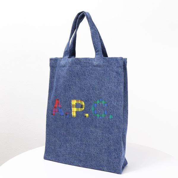 A.P.C.（アーペーセー） ANSES トートバッグ ロゴトート デニム 鞄