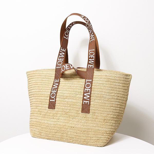 LOEWE ロエベ RAFFIA SHOPPER フォールドショッパー かごバッグ